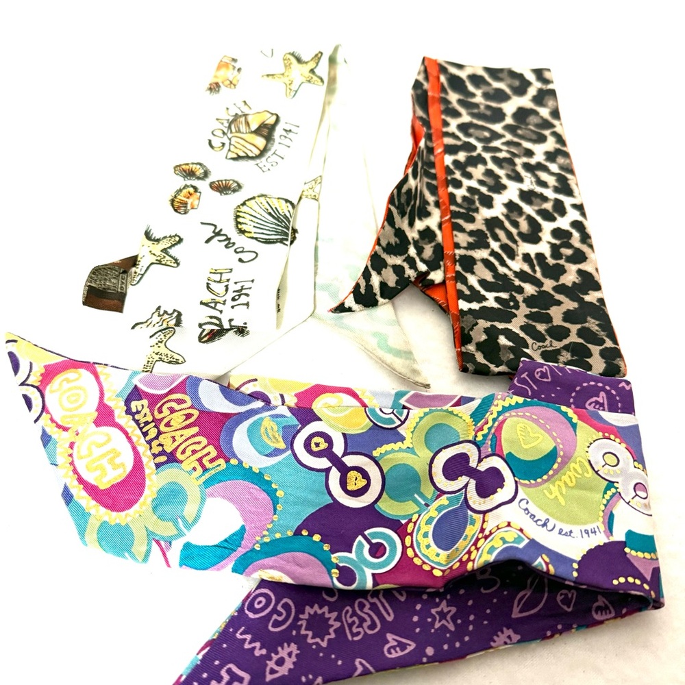 Coach scarves